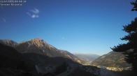 Archiv Foto Webcam Termen: Blick Richtung Süden ins Rhonetal 06:00