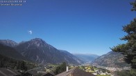 Archiv Foto Webcam Termen: Blick Richtung Süden ins Rhonetal 09:00