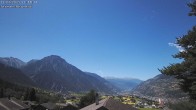 Archiv Foto Webcam Termen: Blick Richtung Süden ins Rhonetal 11:00