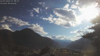 Archiv Foto Webcam Termen: Blick Richtung Süden ins Rhonetal 17:00