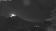 Archiv Foto Webcam Termen: Blick Richtung Süden ins Rhonetal 03:00