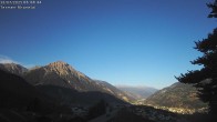 Archiv Foto Webcam Termen: Blick Richtung Süden ins Rhonetal 06:00
