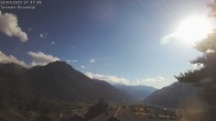 Archiv Foto Webcam Termen: Blick Richtung Süden ins Rhonetal 17:00