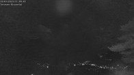Archiv Foto Webcam Termen: Blick Richtung Süden ins Rhonetal 21:00