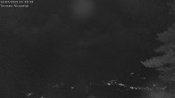 Archiv Foto Webcam Termen: Blick Richtung Süden ins Rhonetal 23:00