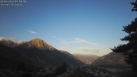 Archiv Foto Webcam Termen: Blick Richtung Süden ins Rhonetal 05:00