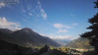 Archiv Foto Webcam Termen: Blick Richtung Süden ins Rhonetal 07:00