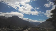 Archiv Foto Webcam Termen: Blick Richtung Süden ins Rhonetal 13:00