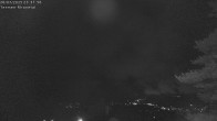 Archiv Foto Webcam Termen: Blick Richtung Süden ins Rhonetal 23:00