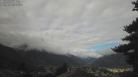 Archiv Foto Webcam Termen: Blick Richtung Süden ins Rhonetal 07:00