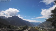 Archiv Foto Webcam Termen: Blick Richtung Süden ins Rhonetal 11:00
