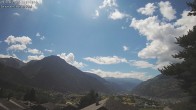 Archiv Foto Webcam Termen: Blick Richtung Süden ins Rhonetal 13:00