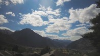 Archiv Foto Webcam Termen: Blick Richtung Süden ins Rhonetal 13:00
