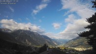 Archiv Foto Webcam Termen: Blick Richtung Süden ins Rhonetal 07:00