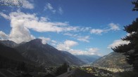 Archiv Foto Webcam Termen: Blick Richtung Süden ins Rhonetal 09:00