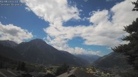 Archiv Foto Webcam Termen: Blick Richtung Süden ins Rhonetal 11:00