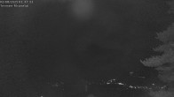 Archiv Foto Webcam Termen: Blick Richtung Süden ins Rhonetal 01:00