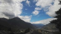 Archiv Foto Webcam Termen: Blick Richtung Süden ins Rhonetal 11:00