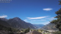 Archiv Foto Webcam Termen: Blick Richtung Süden ins Rhonetal 09:00