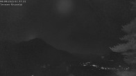 Archiv Foto Webcam Termen: Blick Richtung Süden ins Rhonetal 01:00