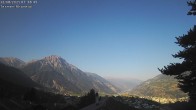 Archiv Foto Webcam Termen: Blick Richtung Süden ins Rhonetal 07:00
