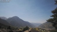 Archiv Foto Webcam Termen: Blick Richtung Süden ins Rhonetal 11:00