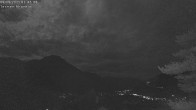 Archiv Foto Webcam Termen: Blick Richtung Süden ins Rhonetal 23:00