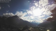 Archiv Foto Webcam Termen: Blick Richtung Süden ins Rhonetal 14:00