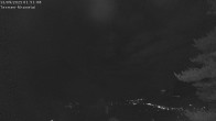 Archiv Foto Webcam Termen: Blick Richtung Süden ins Rhonetal 23:00