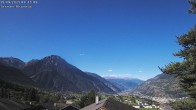 Archiv Foto Webcam Termen: Blick Richtung Süden ins Rhonetal 09:00