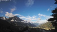 Archived image Webcam Termen: View to the south 08:00