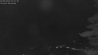 Archiv Foto Webcam Termen: Blick Richtung Süden ins Rhonetal 23:00