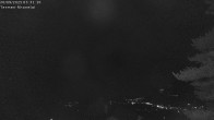 Archiv Foto Webcam Termen: Blick Richtung Süden ins Rhonetal 03:00
