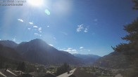 Archiv Foto Webcam Termen: Blick Richtung Süden ins Rhonetal 13:00