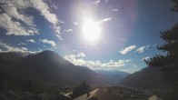 Archiv Foto Webcam Termen: Blick Richtung Süden ins Rhonetal 15:00