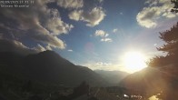 Archiv Foto Webcam Termen: Blick Richtung Süden ins Rhonetal 17:00