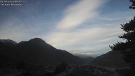 Archiv Foto Webcam Termen: Blick Richtung Süden ins Rhonetal 08:00