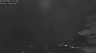 Archiv Foto Webcam Termen: Blick Richtung Süden ins Rhonetal 23:00