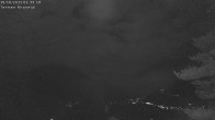 Archiv Foto Webcam Termen: Blick Richtung Süden ins Rhonetal 01:00