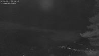 Archiv Foto Webcam Termen: Blick Richtung Süden ins Rhonetal 03:00