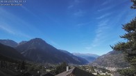 Archiv Foto Webcam Termen: Blick Richtung Süden ins Rhonetal 09:00