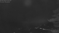 Archiv Foto Webcam Termen: Blick Richtung Süden ins Rhonetal 23:00