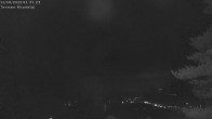 Archiv Foto Webcam Termen: Blick Richtung Süden ins Rhonetal 01:00