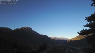 Archiv Foto Webcam Termen: Blick Richtung Süden ins Rhonetal 07:00