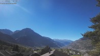 Archiv Foto Webcam Termen: Blick Richtung Süden ins Rhonetal 11:00