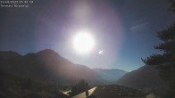 Archiv Foto Webcam Termen: Blick Richtung Süden ins Rhonetal 15:00