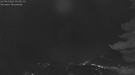 Archiv Foto Webcam Termen: Blick Richtung Süden ins Rhonetal 19:00