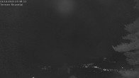 Archiv Foto Webcam Termen: Blick Richtung Süden ins Rhonetal 23:00
