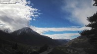 Archiv Foto Webcam Termen: Blick Richtung Süden ins Rhonetal 11:00