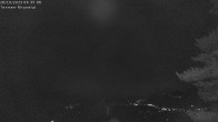 Archiv Foto Webcam Termen: Blick Richtung Süden ins Rhonetal 03:00